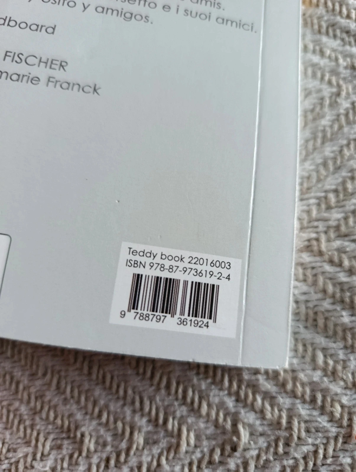 Gekartonneerd babyboek Een dag met Teddybeer en zijn vrienden Franck & Fischer – photo 4